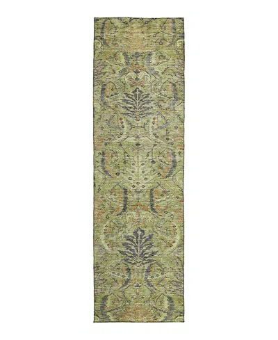 Dalyn Rug Company Solace Washable Sl7 Runner Area Rug 2'3 X 7'6 In Green