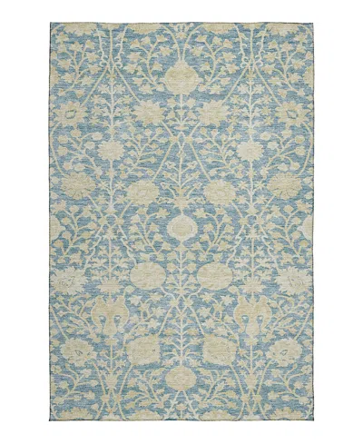 Dalyn Rug Company Solace Washable Sl8 Area Rug 9'0 X 12'0 In Blue
