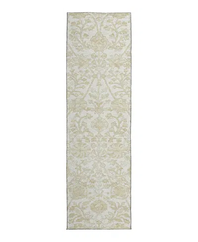 Dalyn Rug Company Solace Washable Sl8 Runner Area Rug 2'3 X 7'6 In White