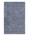 Dalyn Rug Company Solace Washable Sl9 Area Rug 3'0 X 5'0 In Blue