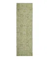 Dalyn Rug Company Solace Washable Sl9 Runner Area Rug 2'3 X 7'6 In Green