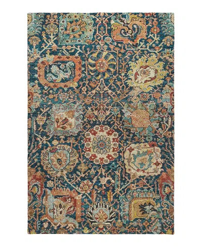 Dalyn Rug Company Tabrook Washable Tb10 Area Rug 3'0 X 5'0 In Blue
