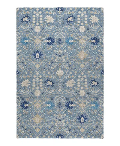 Dalyn Rug Company Tabrook Washable Tb12 Area Rug 3'0 X 5'0 In Blue