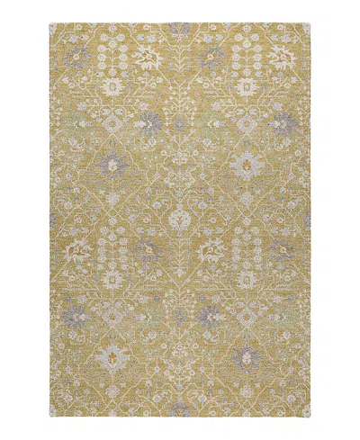 Dalyn Rug Company Tabrook Washable Tb12 Area Rug 3'0 X 5'0 In Gold