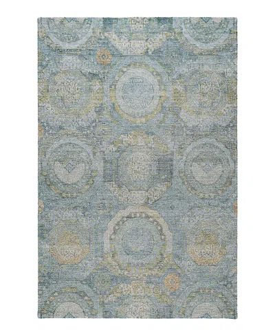 Dalyn Rug Company Tabrook Washable Tb14 Area Rug 9'0 X 12'0 In Blue