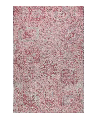 Dalyn Rug Company Tabrook Washable Tb15 Area Rug 10'0 X 14'0 In Pink