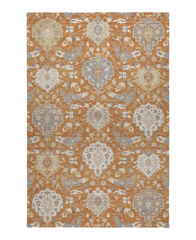 Dalyn Rug Company Tabrook Washable Tb4 Area Rug 3'0 X 5'0 In Orange