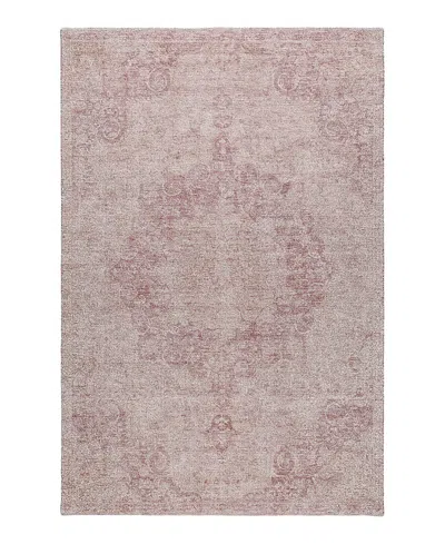 Dalyn Rug Company Tabrook Washable Tb5 Area Rug 3'0 X 5'0 In Pink
