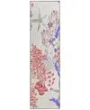 Dalyn Seabreeze Sz1 2'3x7'6 Runner Area Rug In Ivory