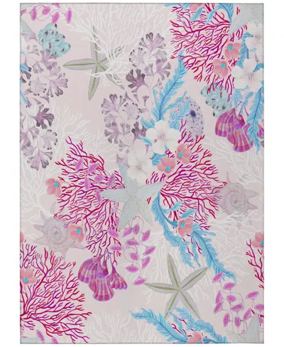 Dalyn Seabreeze Sz1 3'x5' Area Rug In Rose