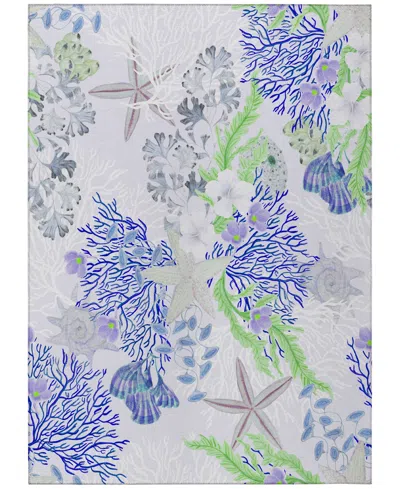 Dalyn Seabreeze Sz1 5'x7'6 Area Rug In Lavender