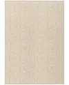 Dalyn Seabreeze Washable Sz10 10'x14' Area Rug In Ivory