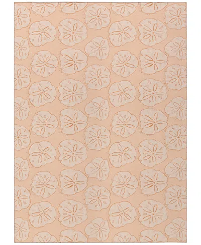 Dalyn Seabreeze Sz10 8'x10' Area Rug In Peach