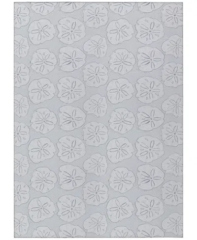 Dalyn Seabreeze Sz10 8'x10' Area Rug In Silver