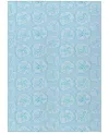 Dalyn Seabreeze Washable Sz10 9'x12' Area Rug In Mist