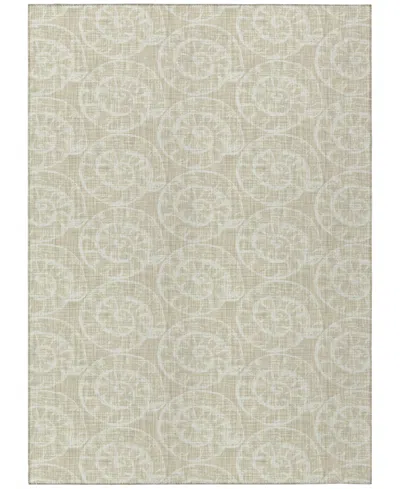 Dalyn Seabreeze Sz11 5'x7'6 Area Rug In Taupe
