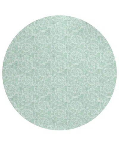 Dalyn Seabreeze Sz11 8'x8' Round Area Rug In Sage