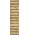 Dalyn Seabreeze Sz12 2'3x7'6 Runner Area Rug In Beige