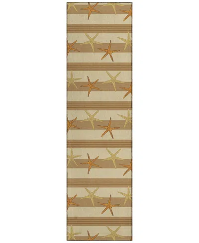 Dalyn Seabreeze Sz12 2'3x7'6 Runner Area Rug In Beige