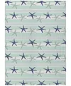 Dalyn Seabreeze Sz12 8'x10' Area Rug In Mist