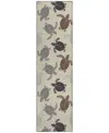 Dalyn Seabreeze Sz13 2'3x7'6 Runner Area Rug In Beige