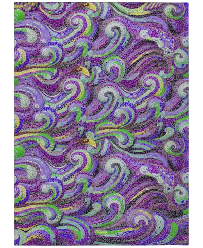 Dalyn Seabreeze Washable Sz14 2'6x3'10 Area Rug In Purple