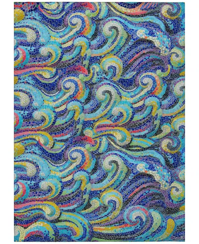 Dalyn Seabreeze Washable Sz14 8'x10' Area Rug In Indigo