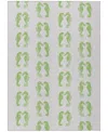 Dalyn Seabreeze Washable Sz15 2'6x3'10 Area Rug In Lime