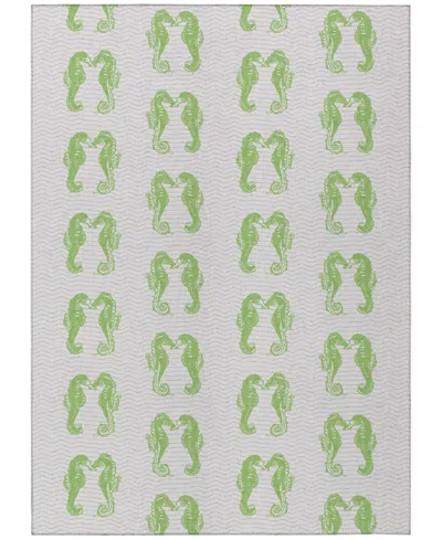 Dalyn Seabreeze Sz15 8'x10' Area Rug In Lime