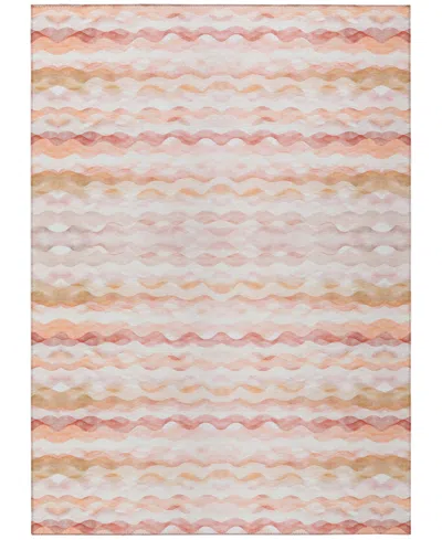 Dalyn Seabreeze Sz16 10'x14' Area Rug In Cinnabar