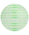 Dalyn Seabreeze Sz16 8'x8' Round Area Rug In Green