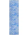 Dalyn Seabreeze Sz2 2'3x7'6 Runner Area Rug In Navy