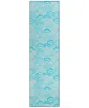 Dalyn Seabreeze Sz2 2'3x7'6 Runner Area Rug In Teal