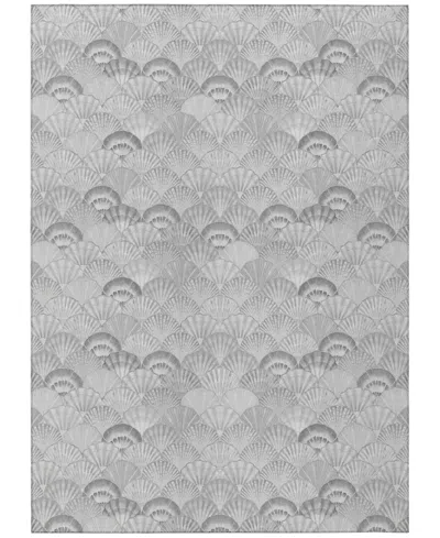 Dalyn Seabreeze Sz2 2'6x3'10 Area Rug In Silver