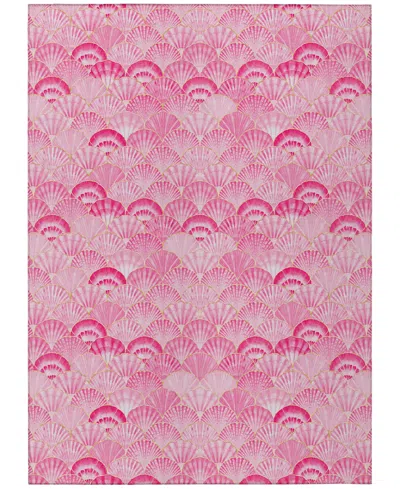 Dalyn Seabreeze Sz2 5'x7'6 Area Rug In Rose
