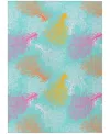 Dalyn Seabreeze Sz3 10'x14' Area Rug In Teal