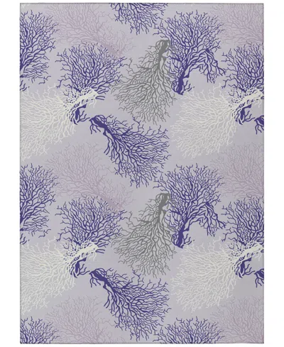 Dalyn Seabreeze Sz3 9'x12' Area Rug In Lavender