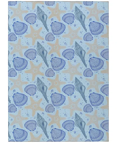 Dalyn Seabreeze Sz4 2'6x3'10 Area Rug In Mist