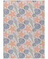 Dalyn Seabreeze Sz4 3'x5' Area Rug In Flax