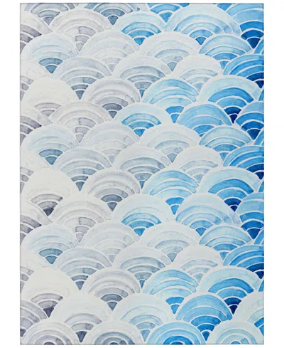 Dalyn Seabreeze Sz5 10'x14' Area Rug In Blue