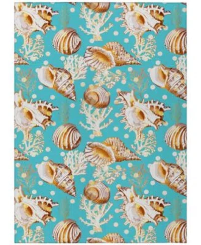 Dalyn Seabreeze Sz6 9x12 Collection In Teal