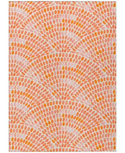 Dalyn Seabreeze Sz7 8'x10' Area Rug In Salmon