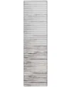 Dalyn Seabreeze Sz8 2'3x7'6 Runner Area Rug In Gray