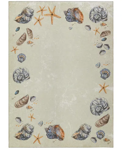 Dalyn Seabreeze Sz9 8'x10' Area Rug In Ivory