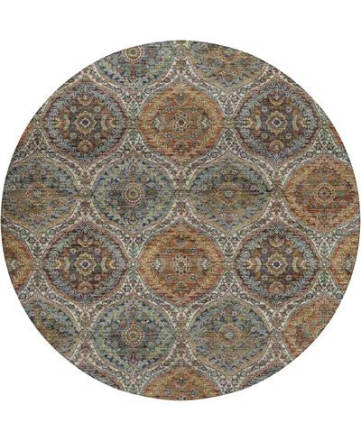 Dalyn Silk Road Sr12 8'x8' Round Area Rug In Multi