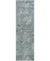 Dalyn Silk Road Sr2 2'3"x7'6" Runner Area Rug In Blue