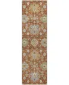 Dalyn Silk Road Sr3 2'3"x7'6" Runner Area Rug In Brown