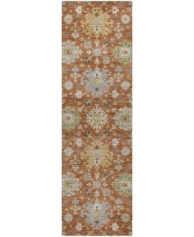 Dalyn Silk Road Sr3 2'3"x7'6" Runner Area Rug In Brown