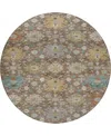 Dalyn Silk Road Sr3 8'x8' Round Area Rug In Multi