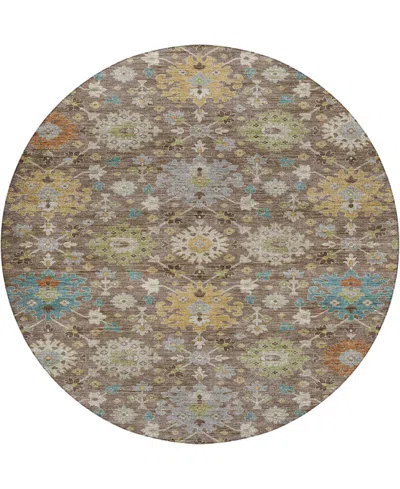 Dalyn Silk Road Sr3 8'x8' Round Area Rug In Multi